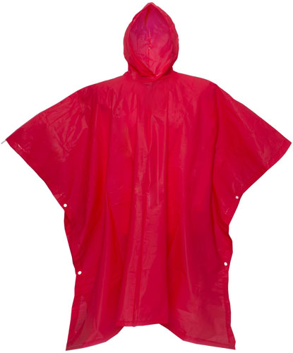 Poncho impermeabile con cappuccio