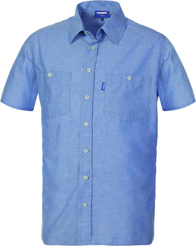 Camicia manica corta in oxford