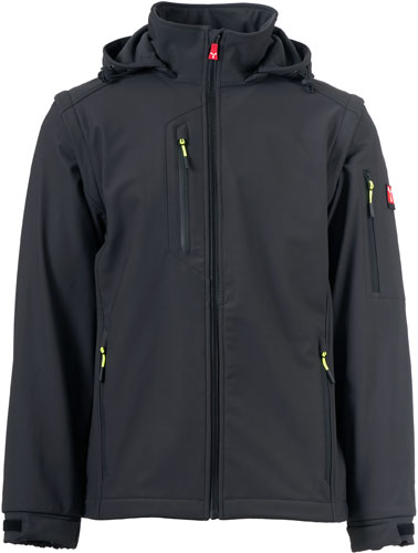 Giacca soft shell con maniche staccabili Creek 2in1